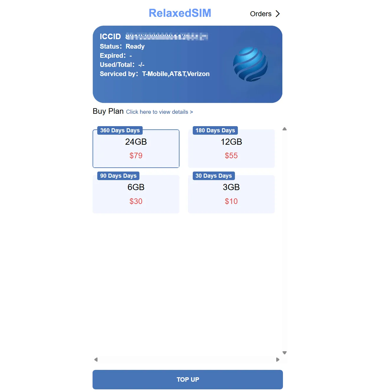 hotspot data only sim card